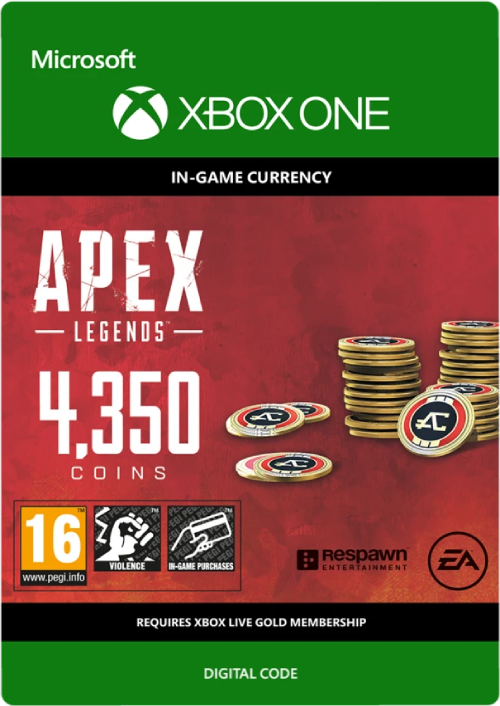 Apex Legends 4350 Coins Xbox One