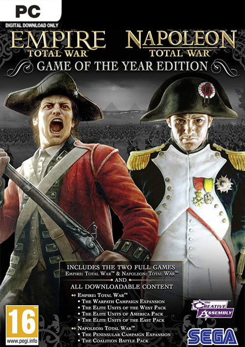 Total War: Empire & Napoleon Goty Pc (Eu & Uk)