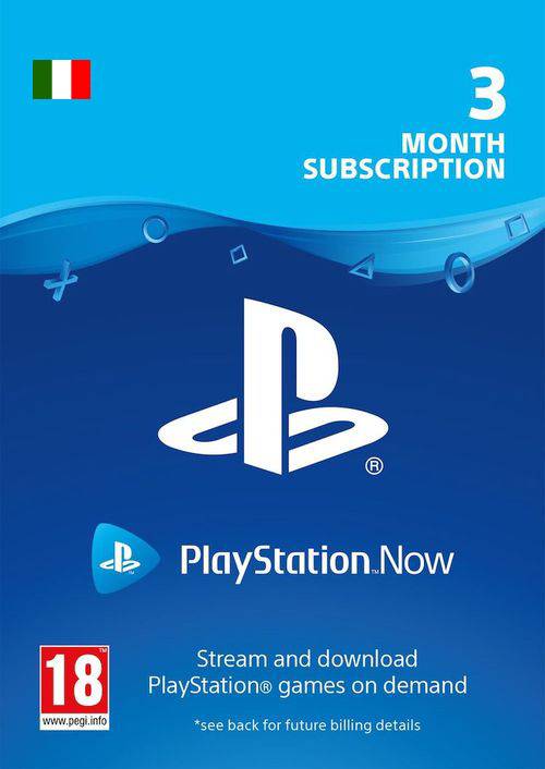 Abbonamento A Playstation Now Per 3 Mesi (Italia)