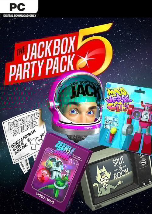 The Jackbox Party Pack 5 Pc