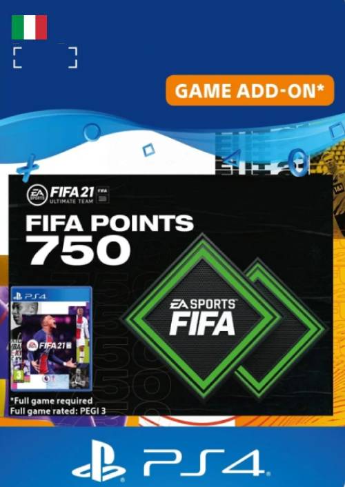Fifa 21 Ultimate Team 750 Points Pack Ps4/Ps5 (Italy)