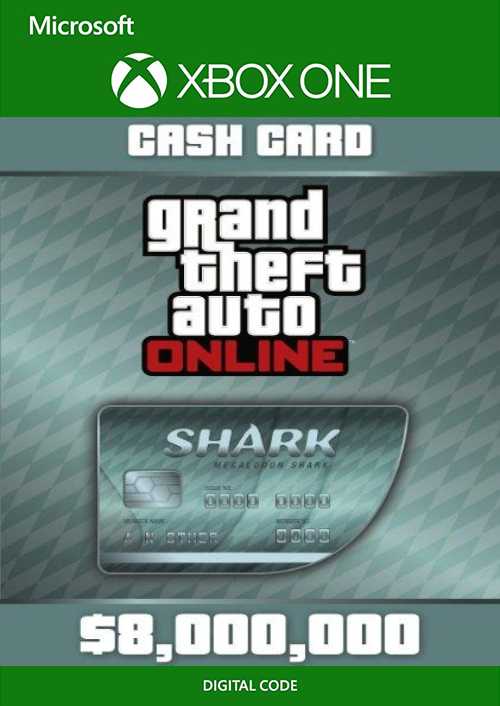 Grand Theft Auto V - Megalodon Cash Card Xbox One (Eu)