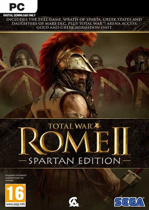 Total War Rome Ii - Spartan Edition Pc (Eu & Uk)