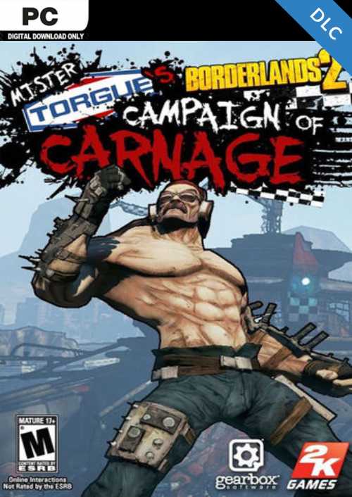 Borderlands 2 Mr. Torgue'S Campaign Of Carnage Pc - Dlc