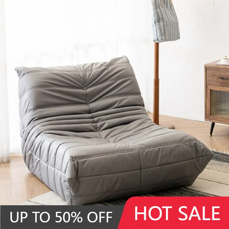 Semplice Pavimento Pigro Divano Reclinabile Lounge Pouf Camera Da Letto Ergonomica Divani Economici Adulti Moderno Esterno Canape Salone Mobili Per La
