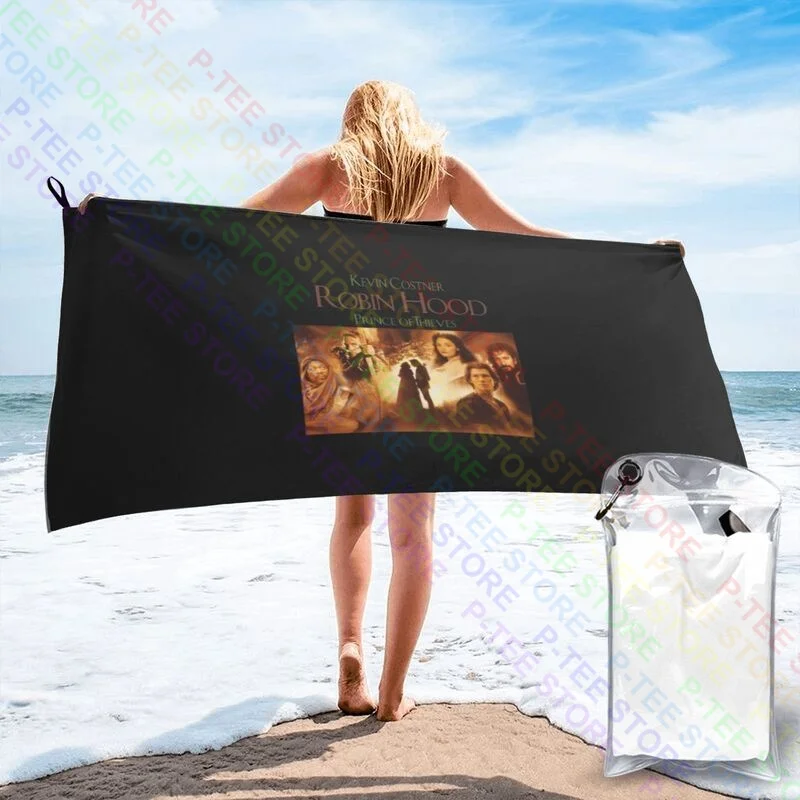 Robin Hood Prince Of Theives Movie Asciugamano Ad Asciugatura Rapida Stampato Asciugamano Sportivo Leggero