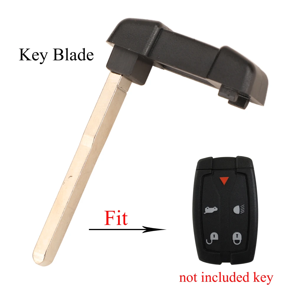 Jingyuqin Remote Car Key Blade Uncut Remote Car Key Blade Per Smart Card Small Key Land Rover Freelander 2 Emergency