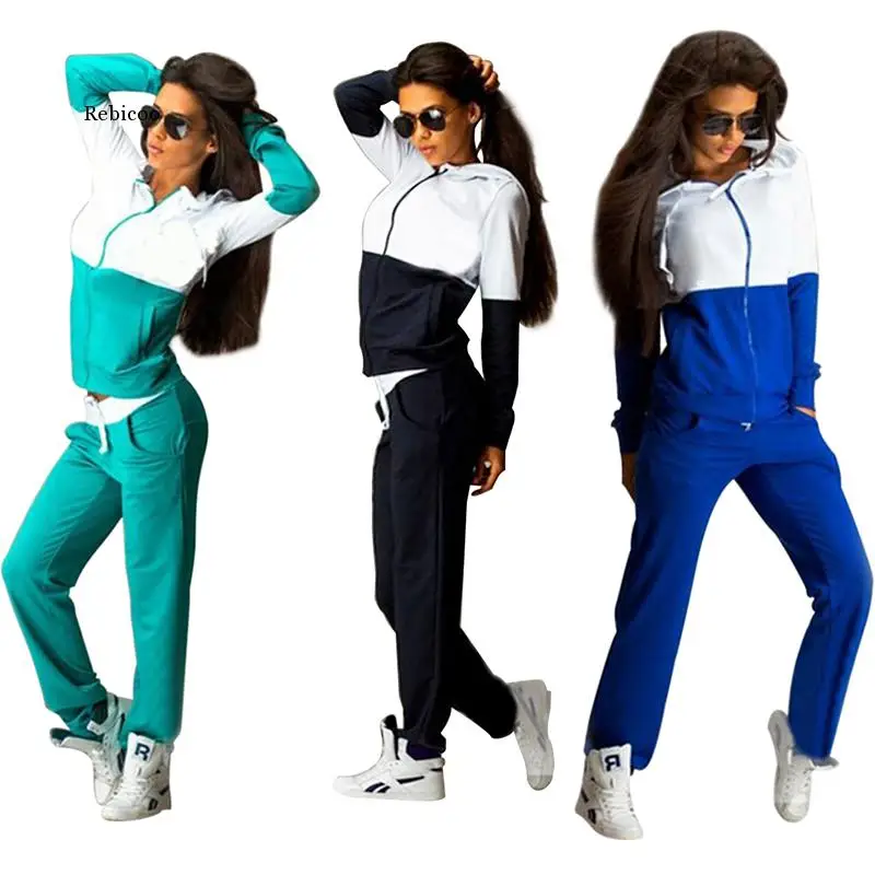 Tute Da Donna Tute Sportive Felpa E Pantaloni 2 Pezzi Set Donna Palestra Fitness Cappa Tute Da Jogging Abbigliamento Donna