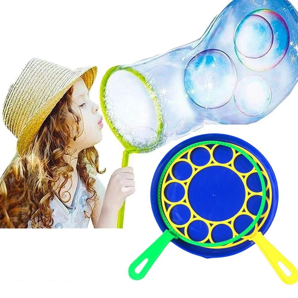 Sapone Bubble Machine Che Soffia Bubble Plate Sapone Blu Navy Per Bambini Regalo Big Dish Bubble Set Blower Maker Bubble Outdoor Toys