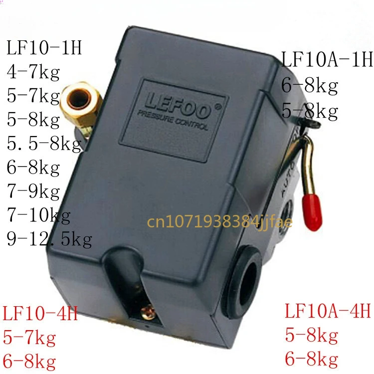 Compresor De Aire Lf10-1H, Interruptor De Presion De Bomba Aire, Controlador Presion, 220V, 380V