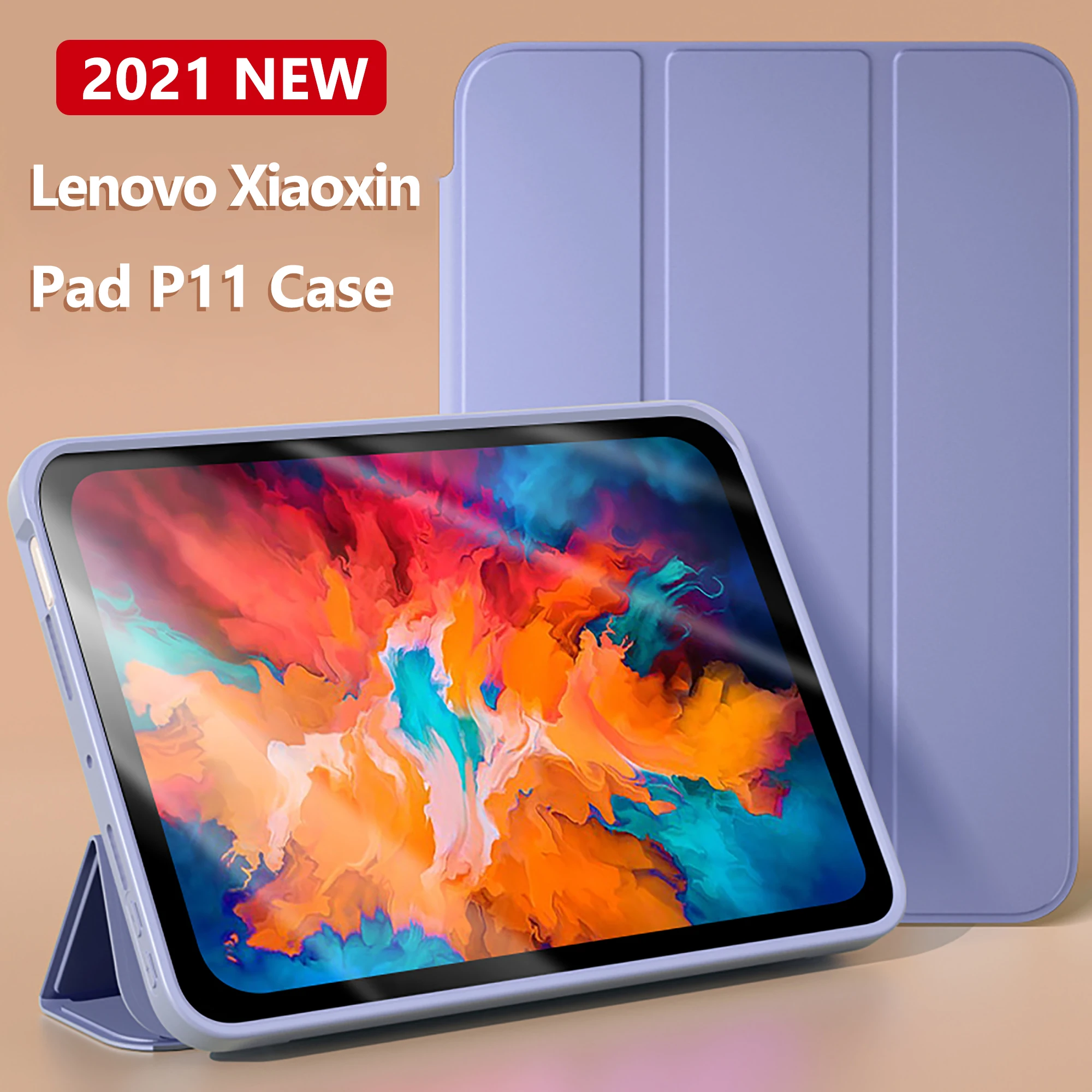 Per Lenovo P11 Custodia Lenovo Xiaoxin Pad Pro 11.5 "2021 Funda Lenovo Xiaoxin Tab P11 Pro 2021 Tablet Lenovo Tab M10 Fhd Plus Custodia