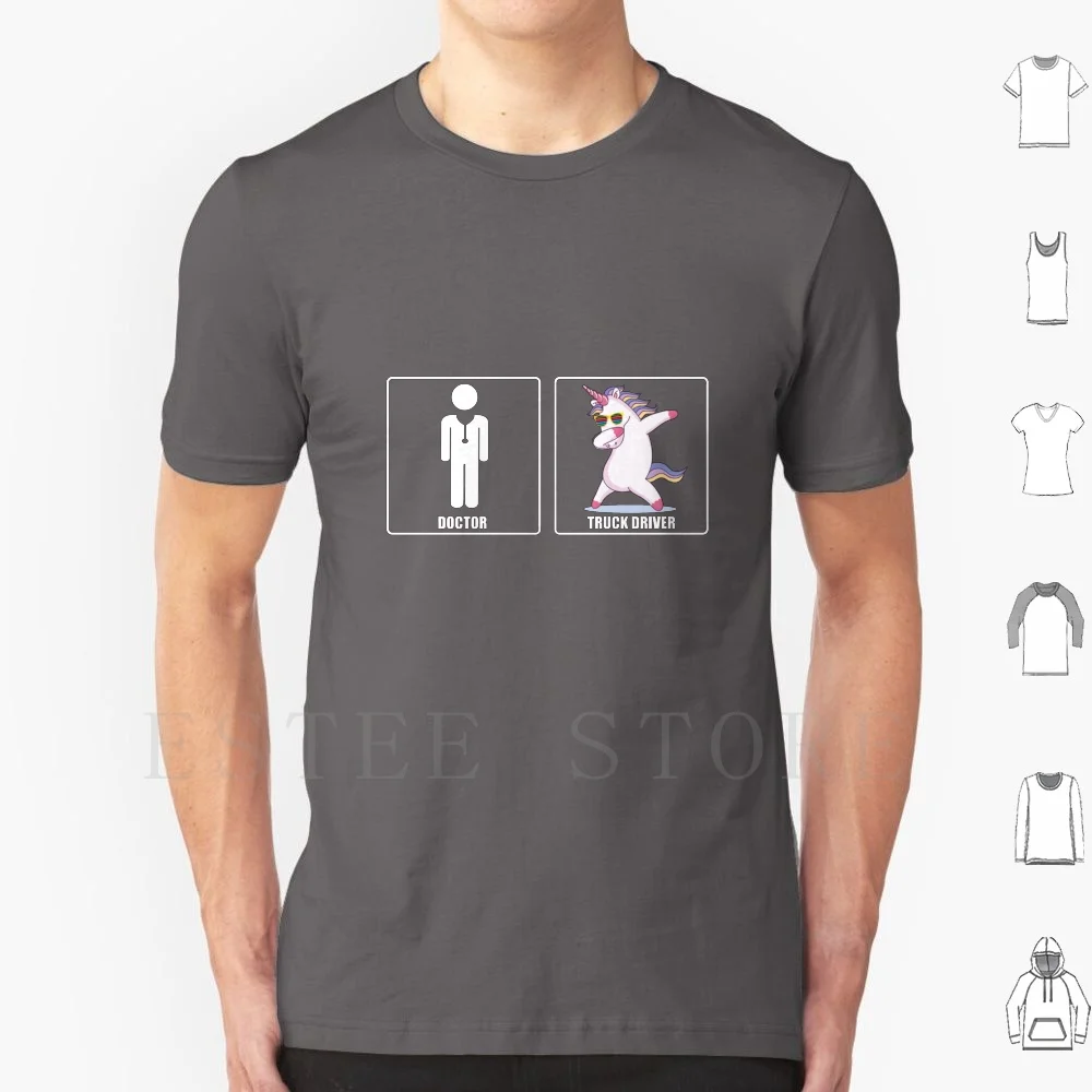 Cool Truck Driver # Truck Driver T Shirt Print Cotton Cool Truck Driver Truck Driver Best Truck Driver Dabbing Unicorn Dabb