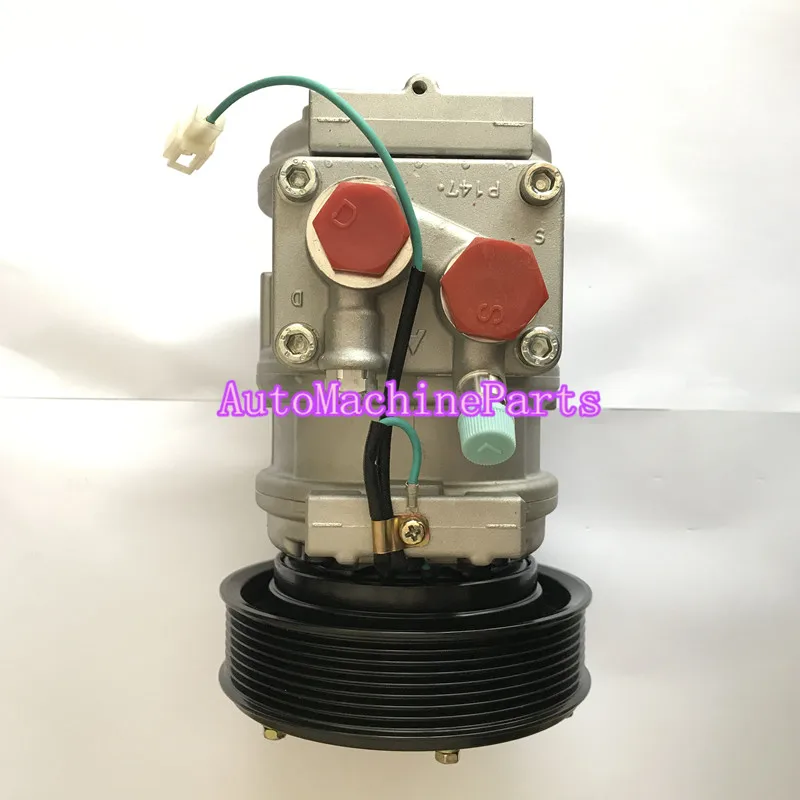 Nuovo Compressore Ac 447200-5031 Per Trattore John Deere Denso 10 Pa17C