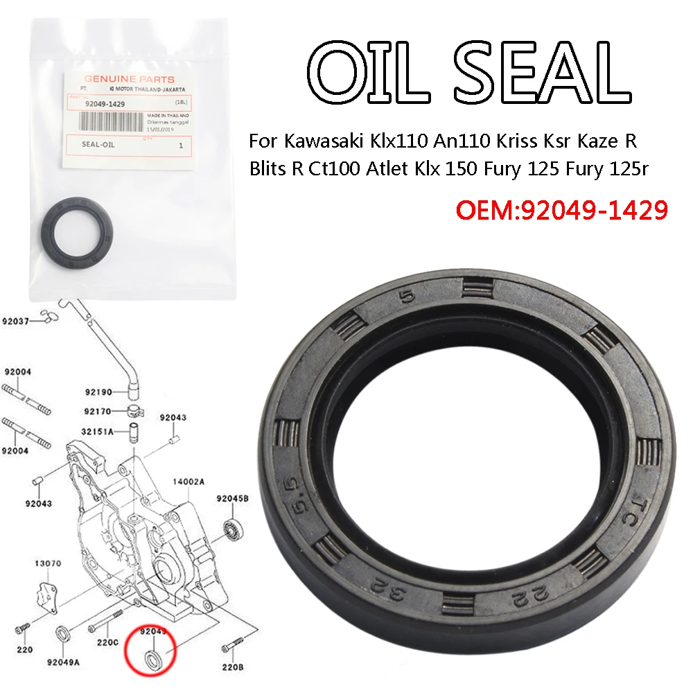 Paraolio Per Kawasaki Klx110 An110 Kriss Ksr Kaze R Blits R Ct100 Atlet Klx 150 Fury 125 Fury 125R