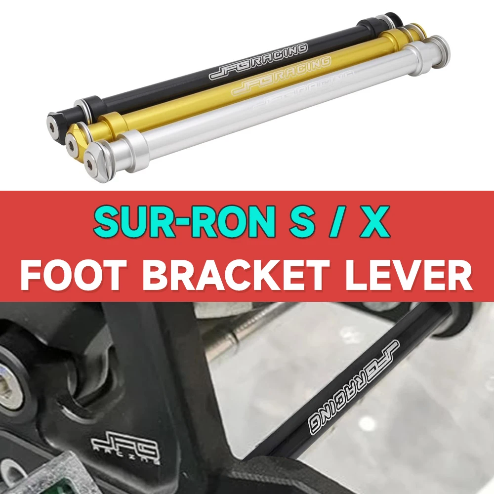 Per Sur-Ron S X Sur Ron Surron Moto Pedane Staffa Staffa Piede Leva Accessori Moto Fuoristrada Elettrici