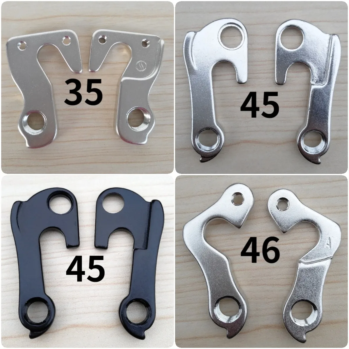 2 Pezzi Bicicletta Deragliatore Posteriore Appendiabiti Mech Dropout Misura Per Orbea Ansi Omr 19 Aqua Onix San Ora Onix Opal Remo Y0000085"