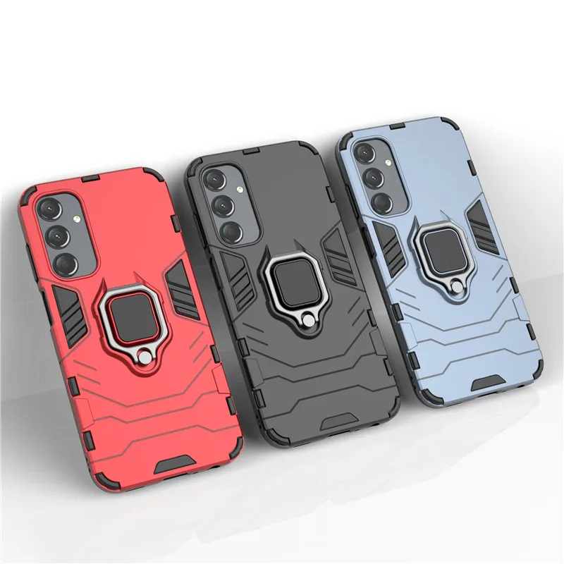 Per Samsung Galaxy A25 5G Custodia Samsung Galaxy A25 Cover Antiurto Armor Hard Pc Holder Paraurti In Silicone Per Samsung Galaxy A25
