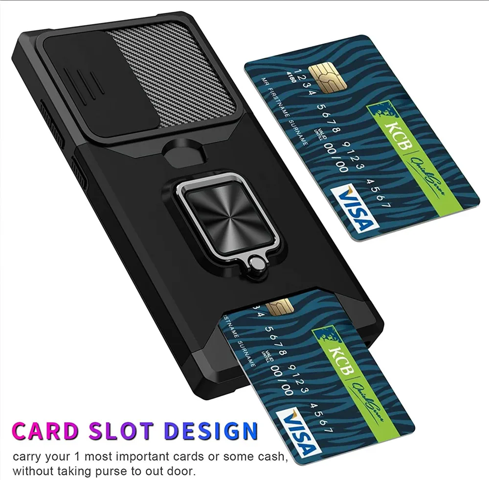 Samsung S22 Ultra Per Samsung Galaxy S22 S22 Plus S22 Custodia Ultra Silder Custodia Protettiva Per Anello Per S22Ultra S22Plus S22 +