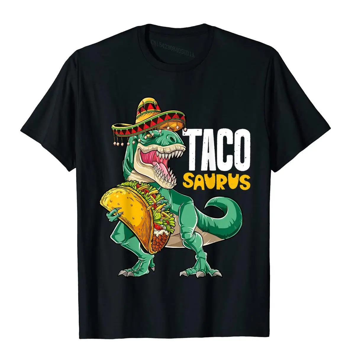 Tacosaurus Shirt Taco Cinco De Mayo Kids Boys Dinosaur T Rex T Shirt Fashion Preppy Style Cotton Magliette Da Uomo Moto Biker
