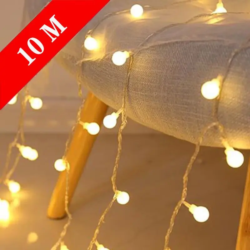 10M 80 Led Fairy Lights Usb Outdoor/Indoor Street Garland Natale/Capodanno Natale Festone Led Lights String Per La Decorazione Domestica