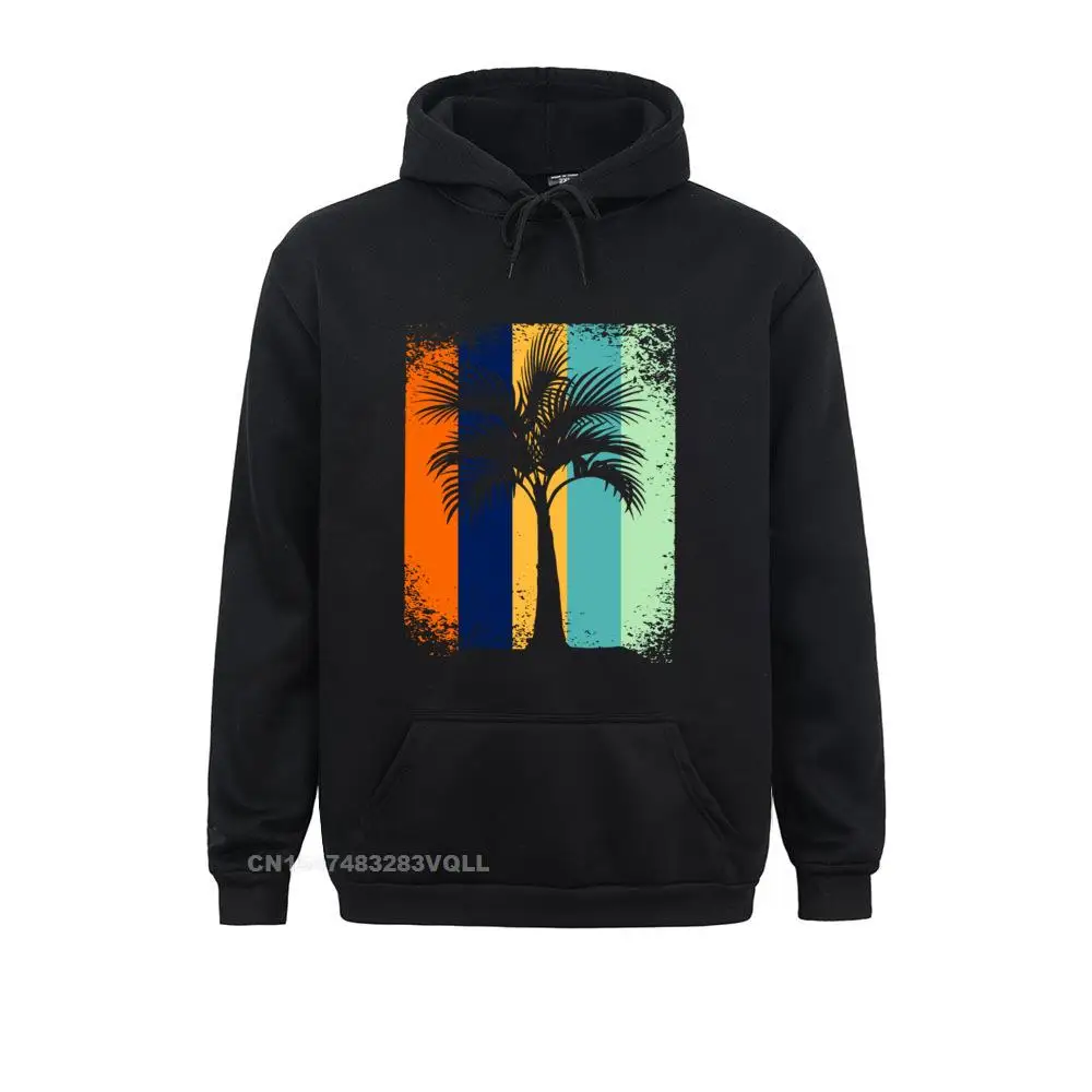 Palm Beach Is Back Men Sweatshirts Normal Long Sleeve Hoodies Wholesale Design Harajuku Sportswears