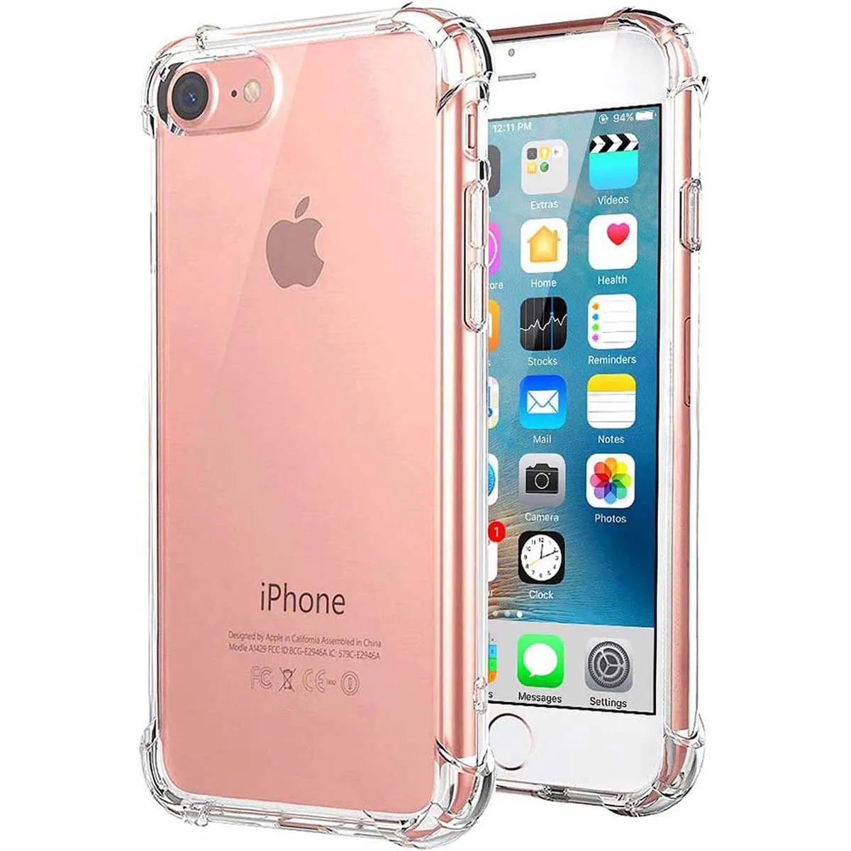 Custodia Posteriore Morbida In Silicone Trasparente Antiurto Per Iphone Se 2022 Iphone Se 2020 Iphone Se 2016 Coque