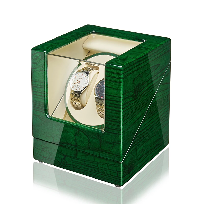 Doppio Orologio Avvolgitore Con Silenzioso Motore Giapponese Remontoir Montre Automatique Portagioie