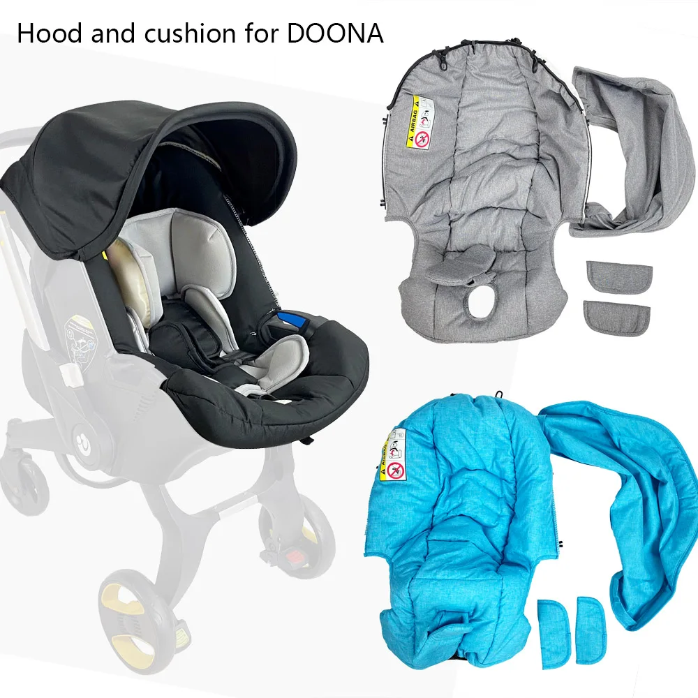 Passeggino Parasole Cuscino Sedile Parapioggia E Zanzariera Per Accessori Passeggino Doona & Foofoo