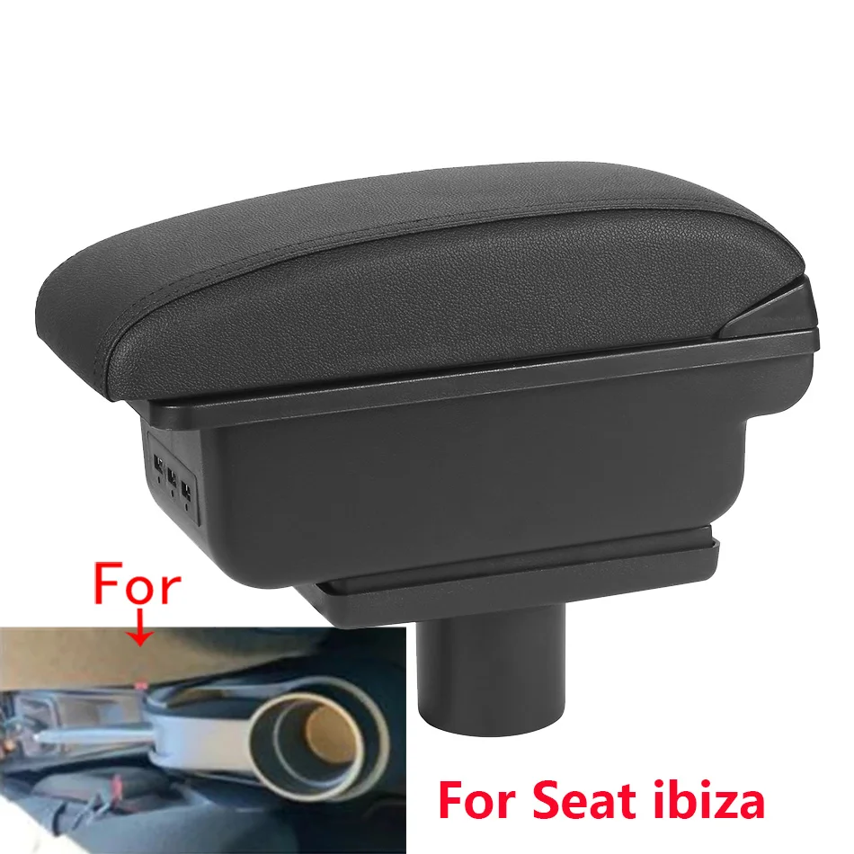 Per Seat Ibiza Bracciolo Box Per Seat Ibiza 6J Ibiza 6L Bracciolo Per Auto Parti Di Retrofit Scatola Di Immagazzinaggio Accessori Per Auto Dettagli In
