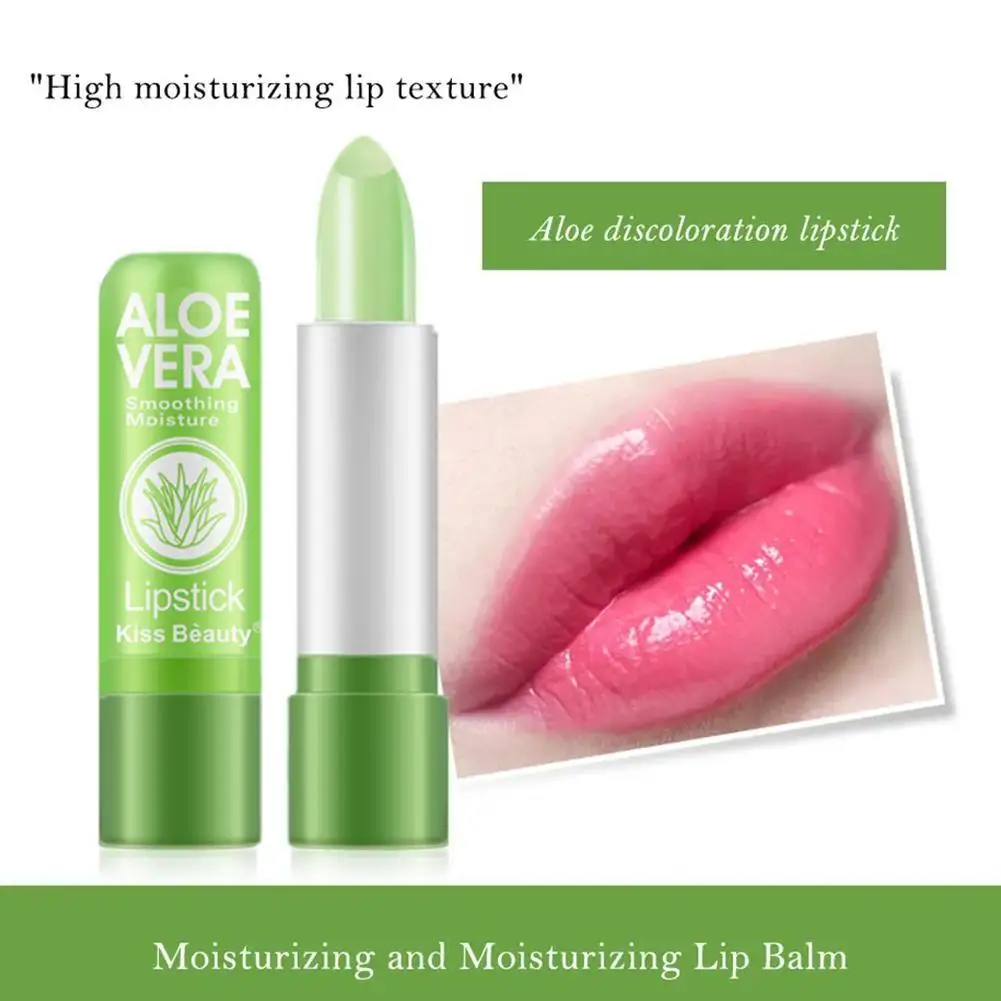Rossetto Che Cambia Colore All'Aloe Rossetto Idratante Tazza Antiaderente Impermeabile A Lunga Durata Rossetto Idratante Cura Delle Labbra