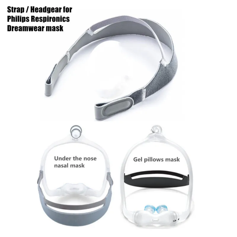 Cpap Maschera Copricapo Cinturino Per Philips Respironics Dreamwear Maschera Per Cuscino Nasale Anti Russare Apnea Notturna