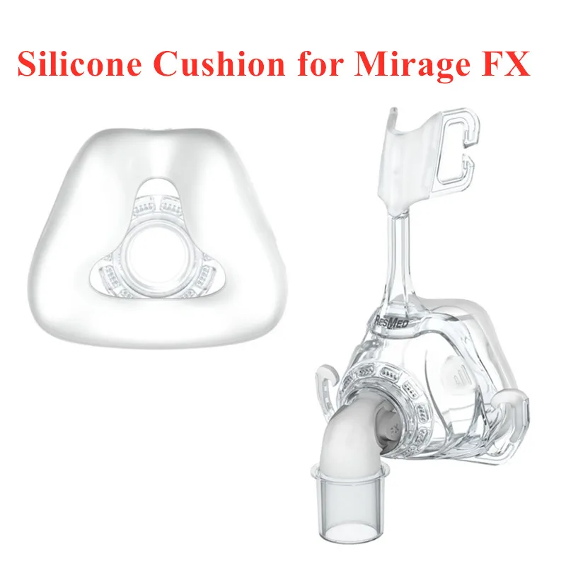 Cuscino In Silicone Originale Per Maschera Nasale Resmed Mirage Fx Cuscinetti Per Respiratore Accessori Per Mirage Non Set Intero