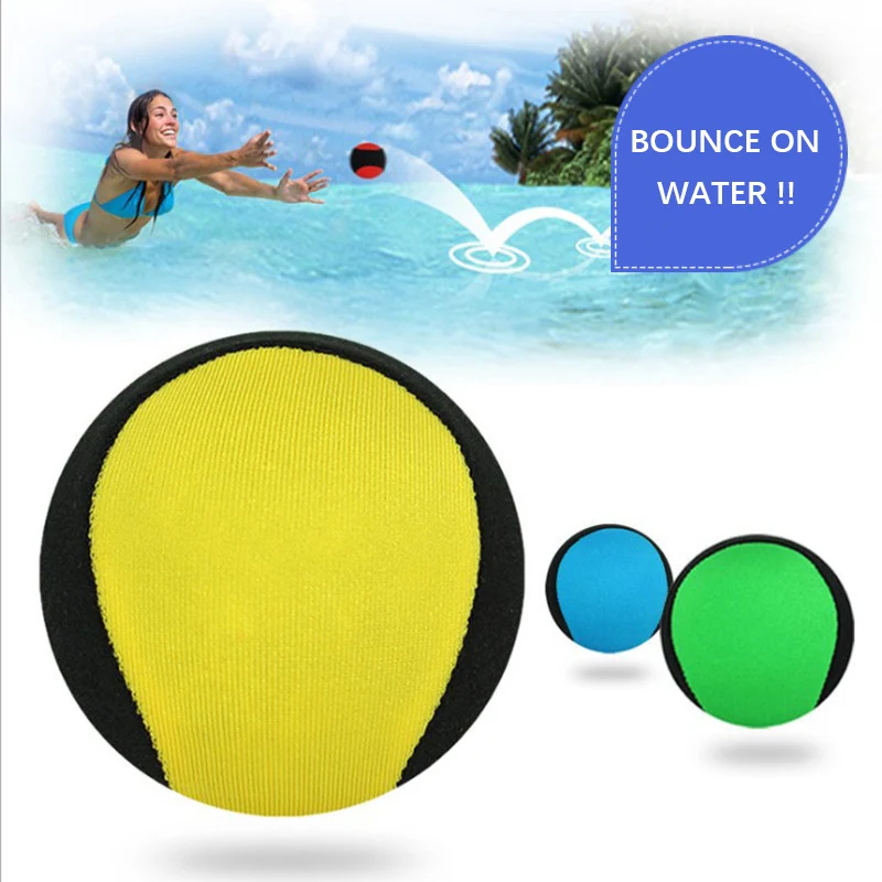 Confezione Da 3 Pezzi Rimbalzo Su Acqua Palla Da Biliardo Gioco Acquatico Sport Palle Elastiche Oecan Lake Nuoto Pallone Da Spiaggia Giocattoli Per Ad