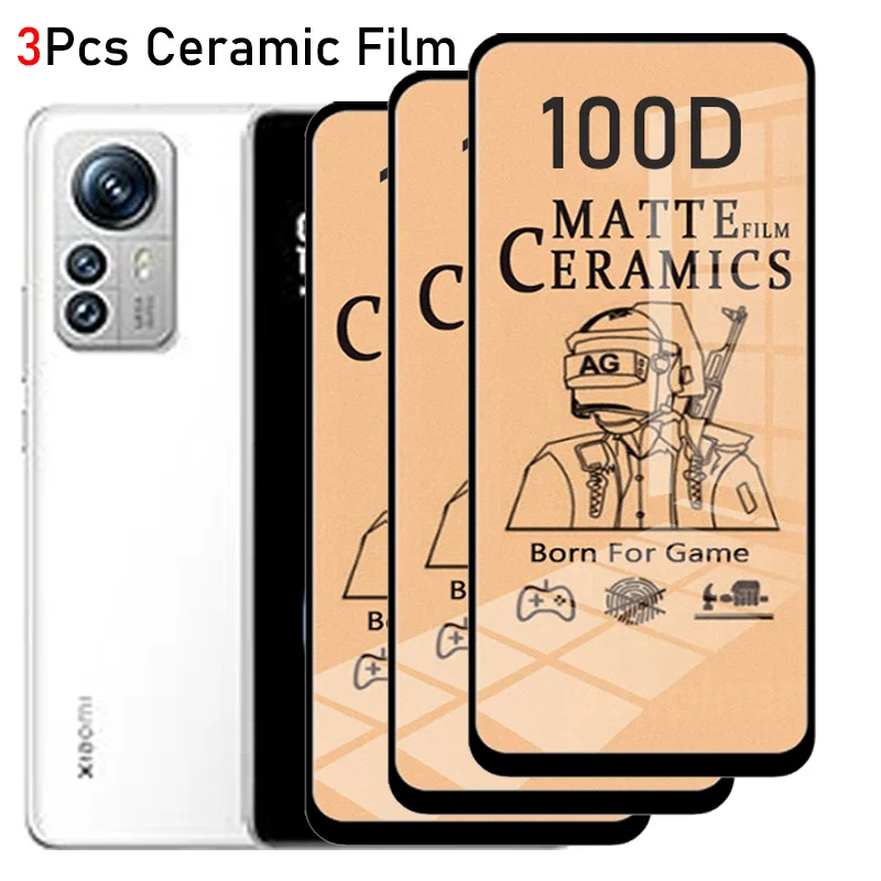 Per Xiaomi 12T Pro Pellicola In Ceramica Xiaomi 12T Protezione Antigraffio Xiaomi12T Protezione Dello Schermo Xiaomi12Tpro Xiaomi-12T-Pro Matte Soft G