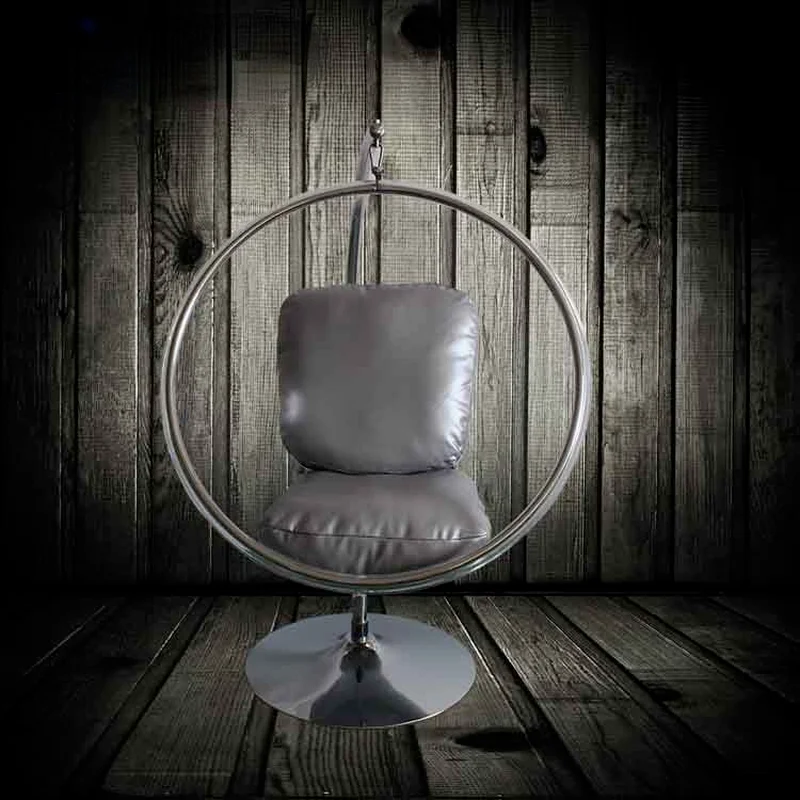 Gy Custom Hanging Ball Bubble Chair Aliante Hanging Basket Space Capsule Emisfero Chair Acrilico Trasparente Swing