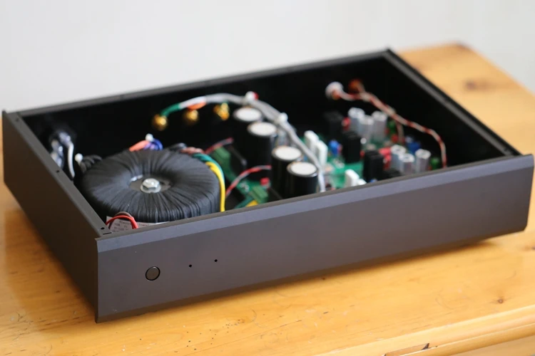 Finito Na-2 Hifi Stereo Amplificatore Di Potenza Di Base Su Naim Nap200 Auido Amp 150 W + 150 W