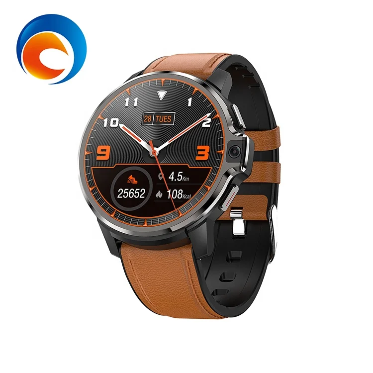 1.6 Pollici 4 + 64G Dual-Camera 4G Sim Card Supportato Smart Watch Es Cardiofrequenzimetro Smart Watch Con Gps E Chiamata