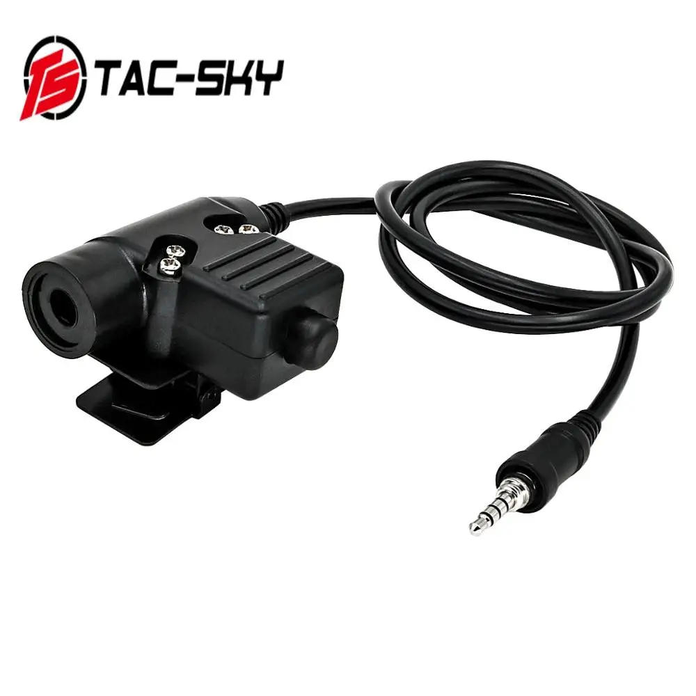 Tac-Sky Yaesu Vertex Ptt U94 Ptt Yaesu Vertex Plug Per Walkie-Talkie Vx-6R Vx-7R Vx6R Vx7R Ft-270 Ft-270R Vx-127 Vertex Yaesu