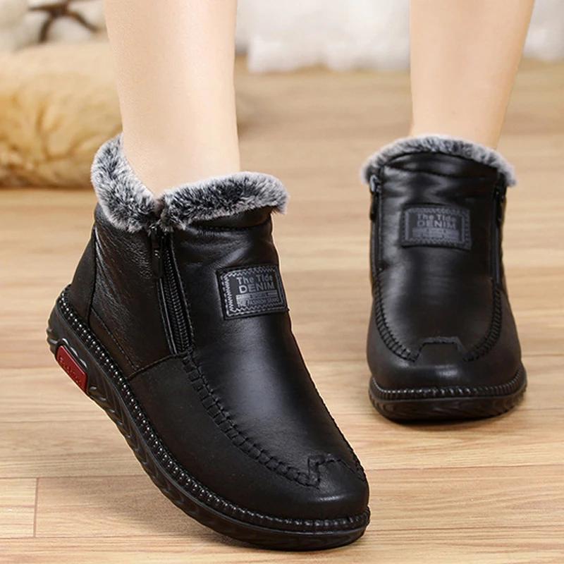 Stivali Da Neve Da Donna Stivali Da Donna Casual In Peluche Invernali Impermeabili Stivali Antiscivolo Da Donna 2023 Stivali Da Donna Di Moda