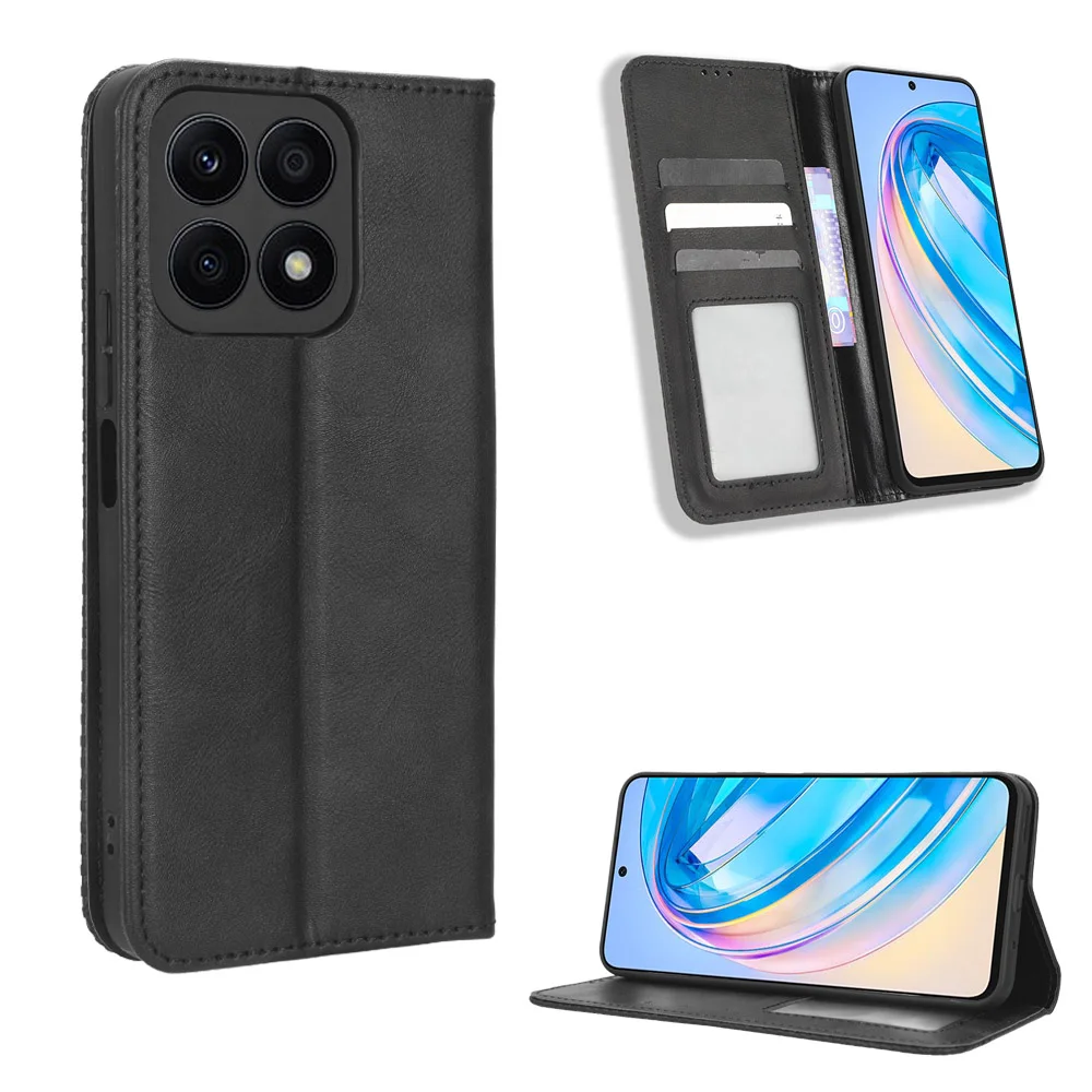 Per Honor X8A Custodia Premium Portafoglio In Pelle Custodia Flip In Pelle Per Huawei Honor X8A Honor X8A Custodia Per Telefono