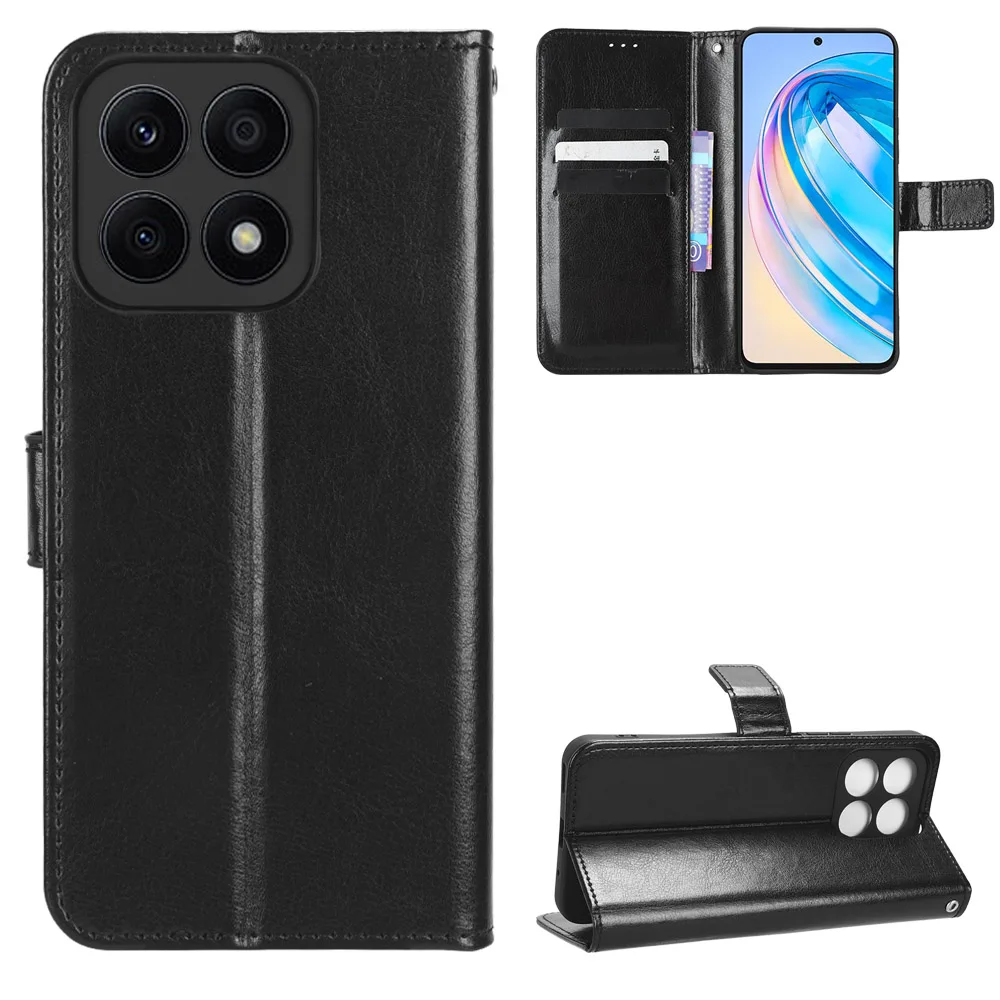 Per Honor X8A Custodia Flip Luxury Wallet Pu Borse Per Telefono In Pelle Per Huawei Honor X8A Honor X8A Cover