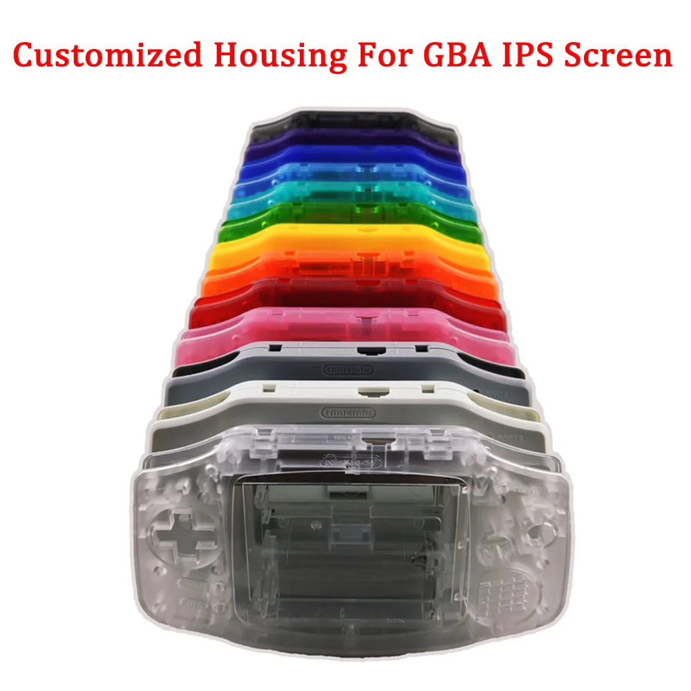 Nuovo Su Misura Borsette Custodia Per Gba Ips Schermo Lcd Borsette Per Gameboy Anticipo Di Alta Qualità Borsette Custodia, Non C' È Bisogno Di Pre-Tag