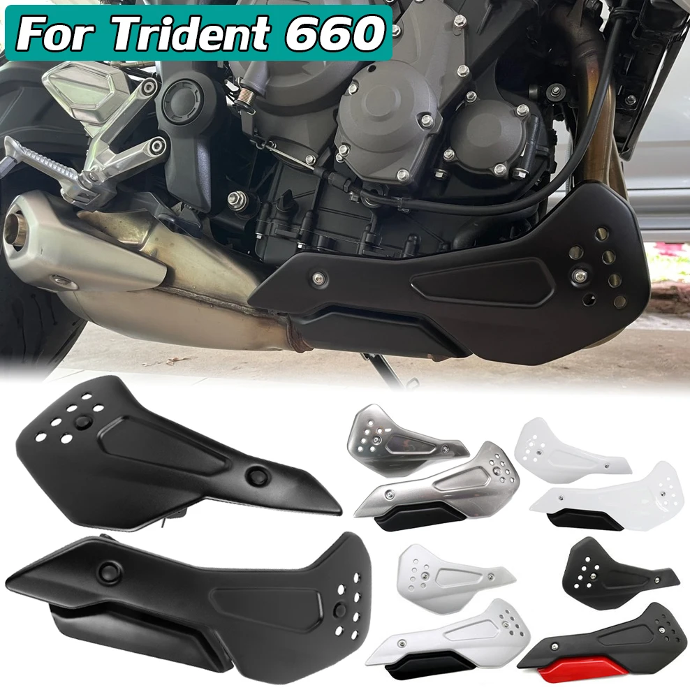 Per Triumph Trident 660 Belly Pan Inferiore Motore Spoiler Cowling Protector Carenatura Laterale Bellypan Trident 2021 2022 Parte Moto