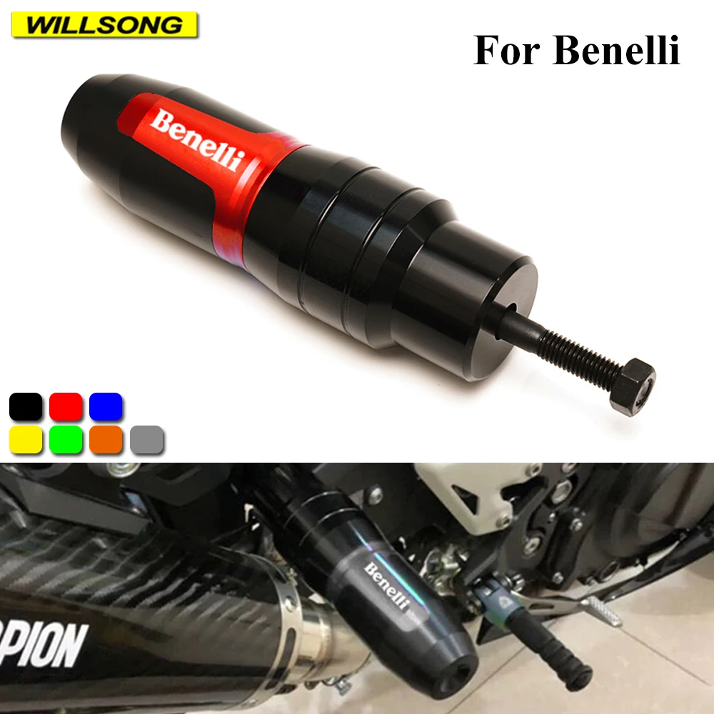 Per Benelli Leoncino 500 Tnt 125/135 Trk502 Tubo Di Scarico Crash Protector Marmitta Guard Protezione Anticaduta Accessori Moto