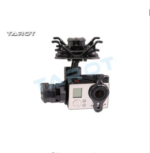 Tarocchi T4-3D Dual Ammortizzatore Del Giunto Cardanico Per Gopro Hero4/3 +/3 Doppio Ammortizzatore Giunto Cardanico Tl3D02 F17394