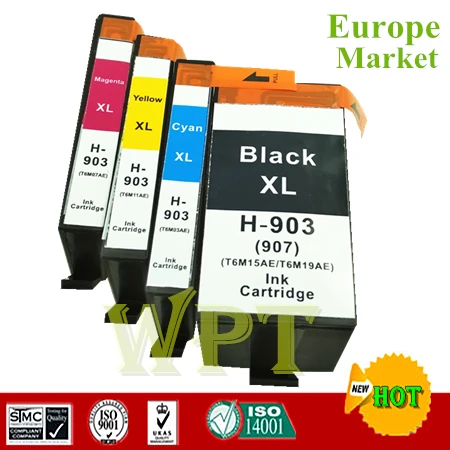 Cartuccia Di Inchiostro Compatibile Per Hp903Xl Hp907Xl, Per Hp Officejet Pro 6950/6960/6970 All-In-One Printer [Europa]