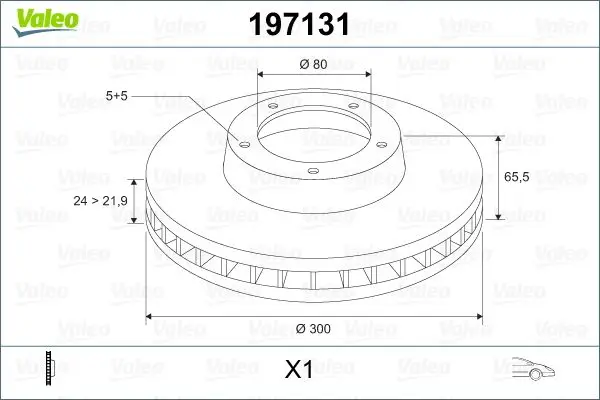 197131 Per Dieci Dischi Freno Boxer Jumper Ducato Tum Models 16Q (16 Rim) Karsan Is (Cap: 24)