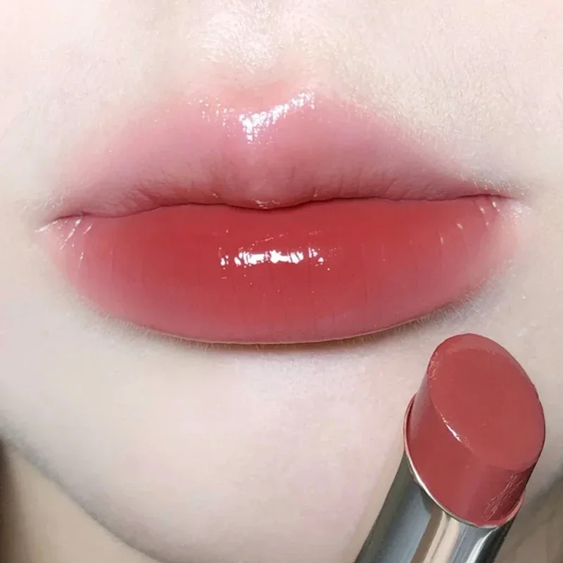 Rossetto Idratante Gelatina Rosso Ciliegia Tazza Antiaderente Balsamo Per Le Labbra Colorato Riparazione Anti-Cracking Labbra Cura Cosmetici Per Il Tr