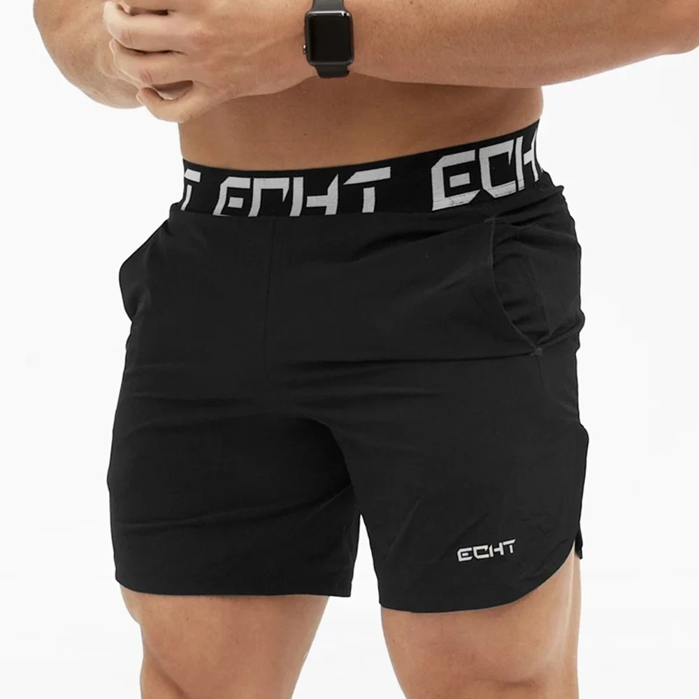 Running Sports Quick Dry Shorts Uomo Gym Fitness Sportswear Bottoms Maschile Bodybuilding Training Bermuda Summer Beach Short Pants