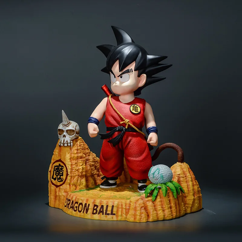 48Cm Dragon Ball Son Goku Action Figures Anime Manga Dragon Ball Z Statue Ornaments Collection Desktop Display Gift Kid Toy